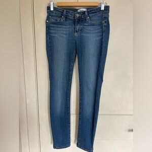 Paige Skyline Skinny Mid Rise Jean
